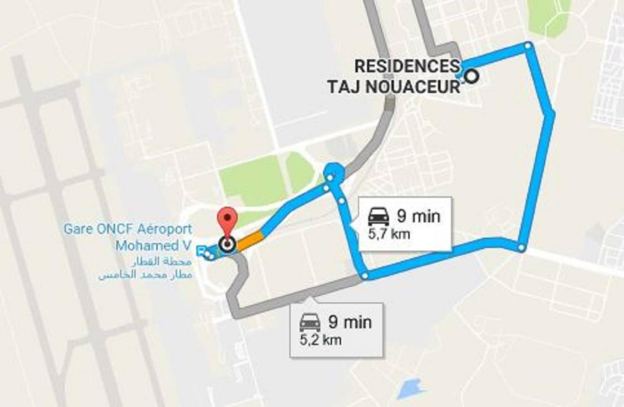 Short Stay Apartment Aeroport Casablanca Nouaceur Exterior foto